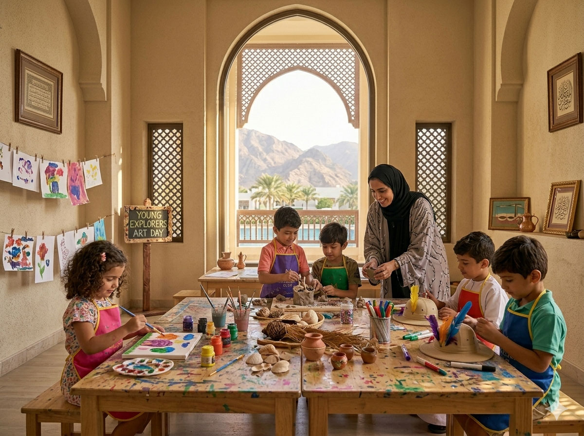 Young Explorers Art Day