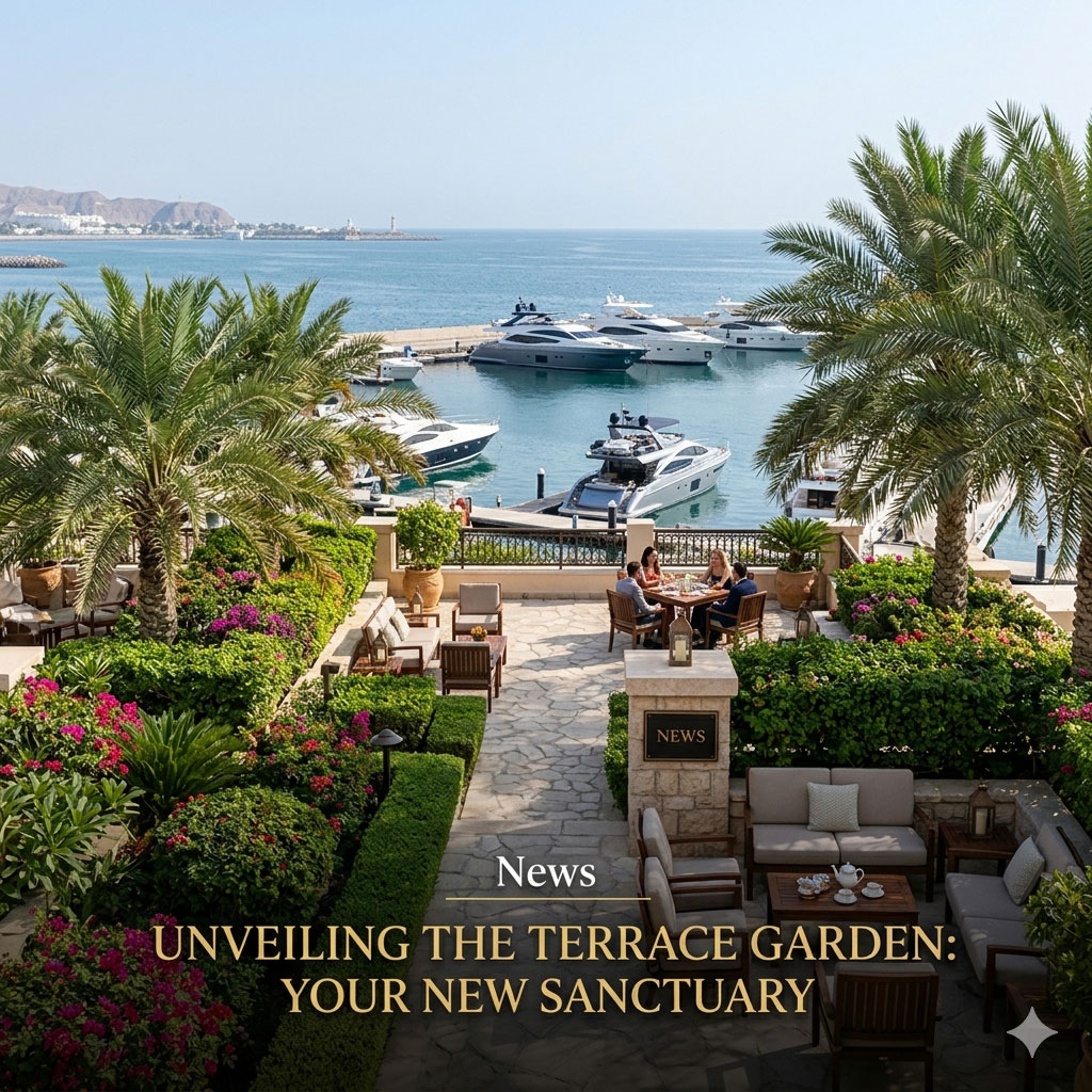 The new terrace garden